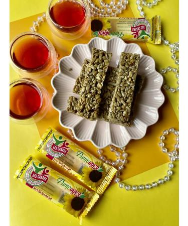 FitoIdea Kozinaki without sugar "sunflower" 25 g x 10 pcs - Buy Online on GoSupps.com