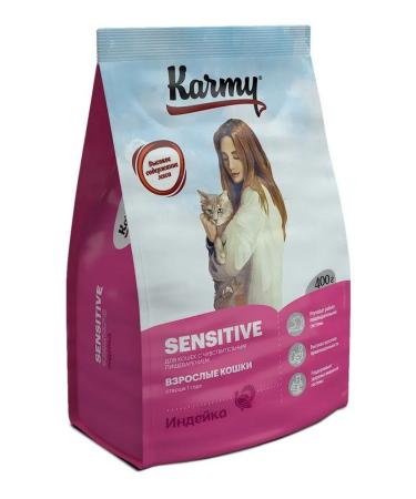 KARMY Sensitive dry food for cats turkey 400 g