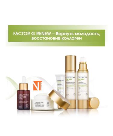 sesderma FACTOR G RENEW Oval Face & Neck - Rejuvenating product for the oval of the face and neck 50 ml - Buy Online on GoSupps.com