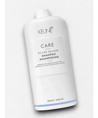 KEUNE Silver Shampoo Care Silver Savior Shampoo 1000ml - Buy Online on GoSupps.com