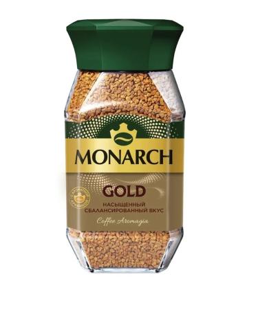 Monarch Coffee soluble sublimated Gold 190 g