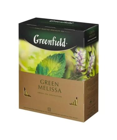 Greenfield Tea Green Melissa Green 100 Pack UC - Buy Online on GoSupps.com