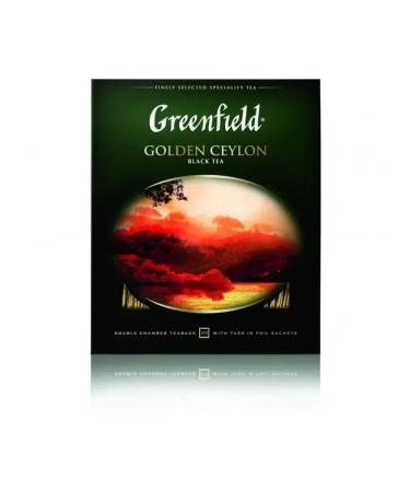 Greenfield Tea Golden Ceylon Black 100 Pack UK