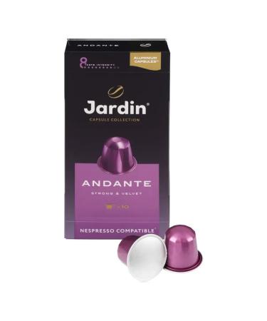 JARDIN Coffee in andante capsules 10x5g - Buy Online on GoSupps.com