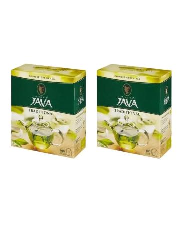 Princess of Java Green tea 100 bags 2 units