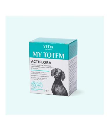 VEDA My Totem Actiflora Complex of Probitics for Dogs 10x1g UP