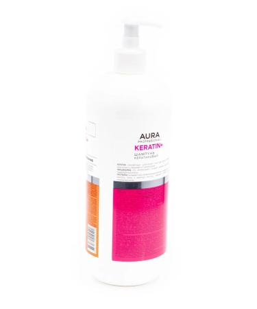 Professional aura Keratin shampoo 1l 2 pcs - Buy Online on GoSupps.com