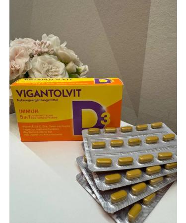 P&G Health Germany GmbH Vigantolit Immun 5V1 Vigantolvit Immun 60 tablets - Buy Online on GoSupps.com