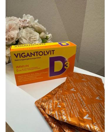 P&G Health Germany GmbH Vigantolit Immun 5V1 Vigantolvit Immun 60 tablets - Buy Online on GoSupps.com