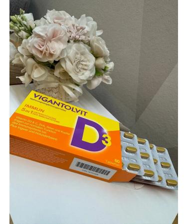 P&G Health Germany GmbH Vigantolit Immun 5V1 Vigantolvit Immun 60 tablets - Buy Online on GoSupps.com