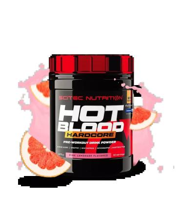 Scitec Nutrition Hot Blood Hardcore 375G Lemonad
