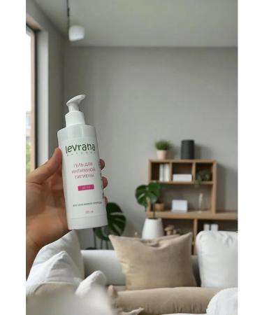 levrana Gel for intimate hypegene of leaf with lactic acid 250 ml