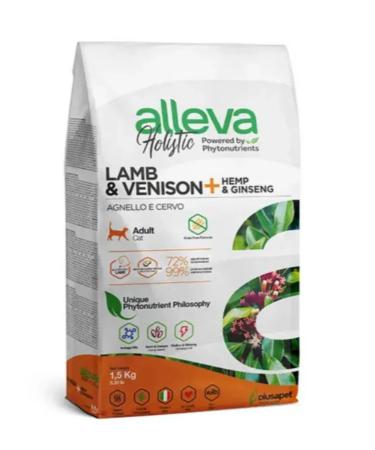Alleva Dry food for cats by lamb and venison 1.5 kg - Buy Online on GoSupps.com