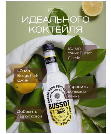 BUSSOT Drink Gasized tonic Raspberry Tonic 12pc x 0.375l - Buy Online on GoSupps.com