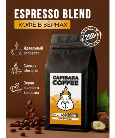 Let's BrewBrew Coffee in 250g Capibara Coffee Espresso Blend