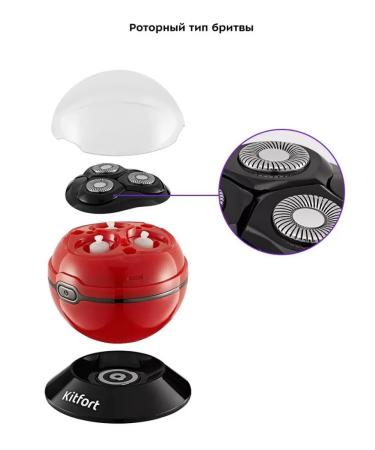 Kitfort Electric breech for men's care compact and powerful - Buy Online on GoSupps.com