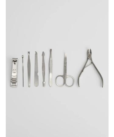 The manicure set of "reptile" 8 items in a case red - Buy Online on GoSupps.com