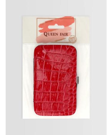 The manicure set of "reptile" 8 items in a case red - Buy Online on GoSupps.com