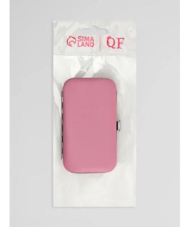 Set of manicure "tenderness" 6 items in a case pink - Buy Online on GoSupps.com