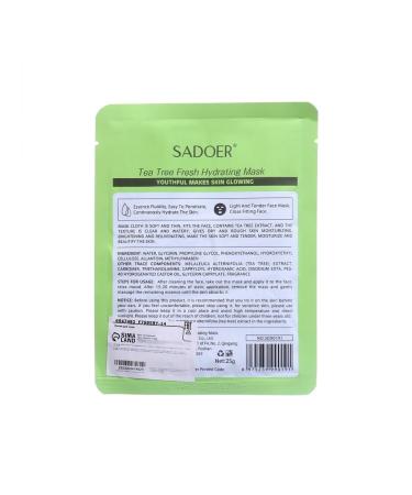 at a discount Facial mask for faces with green tea extract moisturizers - Buy Online on GoSupps.com