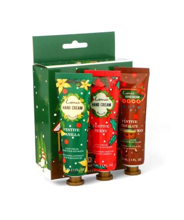 at a discount A set of New Year's hand creams for 30 ml 3 pcs - Buy Online on GoSupps.com