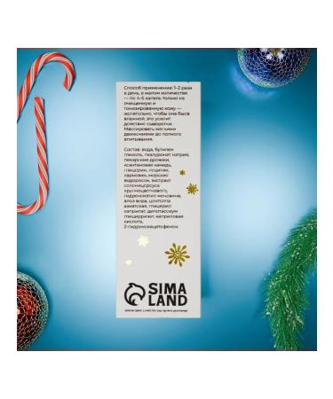 SB BEAUTY New Year's face with gold crystals 30 ml - Buy Online on GoSupps.com