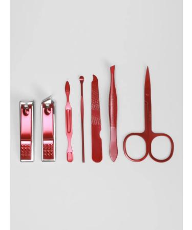 Manicure set 7 items in a case beige - Buy Online on GoSupps.com