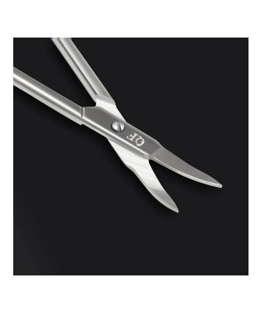 Manicure scissors "Premium" bent narrow 9.5 cm on bl. - Buy Online on GoSupps.com