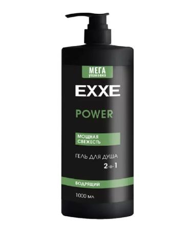 Exxe Invigorating male shower gel Power 2 in 1 2 pcs 1000 ml - Buy Online on GoSupps.com