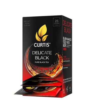 Curtis Black tea Delicate Black 25 bags 2 packages - Buy Online on GoSupps.com