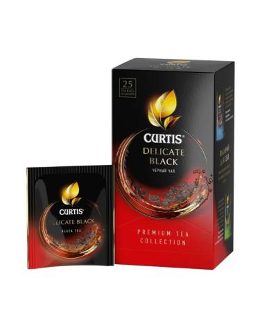 Curtis Black tea Delicate Black 25 bags 2 packages - Buy Online on GoSupps.com