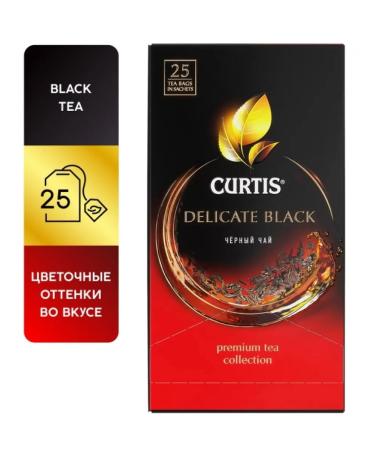 Curtis Black tea Delicate Black 25 bags 12 packages - Buy Online on GoSupps.com