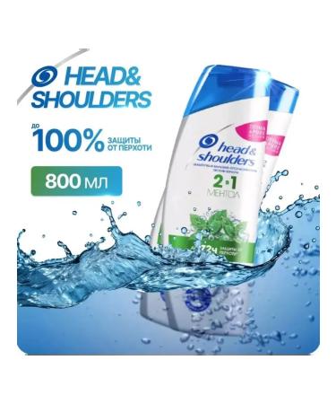 Head & Shoulders Hair shampoo menthol 800 ml