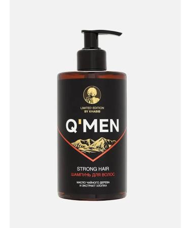 Q'MEN Hair shampoo Strength and strengthening for growth 410 ml