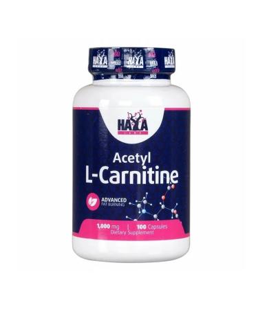 Haya Labs Acetyl-L-carnitine Acetyl L-Carnitine 1000 mg 100 caps