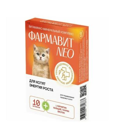 PHARMAX vitamin complex Neo Growth Energy for kittens 60 table