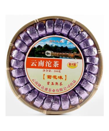 JEKITCHAY Chinese tea shu puer toch with chrysanthemum 200 g 2024