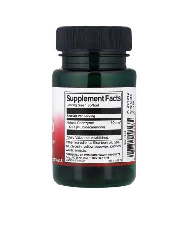 Swanson Coenzyme Q10 - Buy Online on GoSupps.com