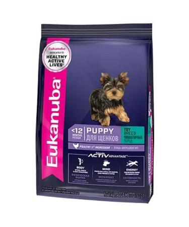 Eukanuba Dry food for miniature puppies with birds 500g - Buy Online on GoSupps.com