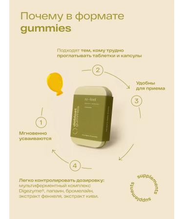 refeel Enzymes and prebiotics of 30 marmalade - Buy Online on GoSupps.com