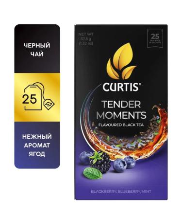 Curtis Black tea Tender Moments 25 bags 12 packages - Buy Online on GoSupps.com