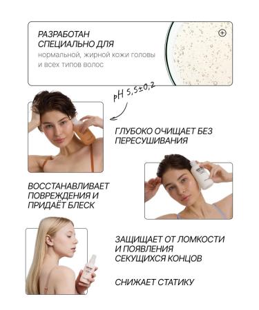 RICHE Set of deep -pacing shampoo + mask + thermal protection - Buy Online on GoSupps.com