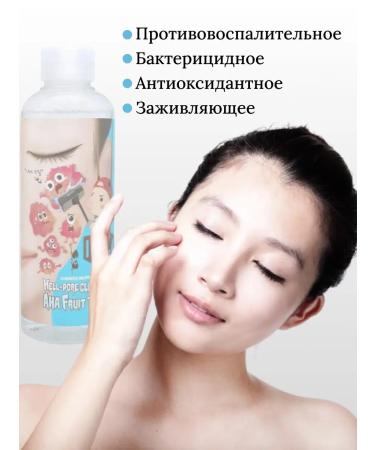 Elizavecca Toner-peeling for the skin of the face with fruit acids - Buy Online on GoSupps.com