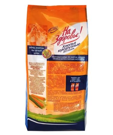 To your health Corn flakes without sugar 150 g 4 pcs - Buy Online on GoSupps.com