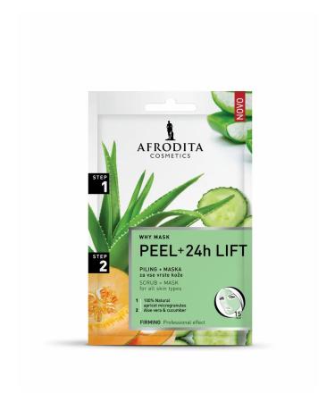 AFRODITA COSMETICS Cleaning peeling and moisturizing face mask 2x6 ml