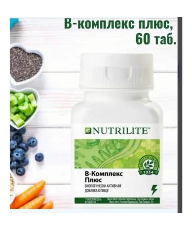 NUTRILITE B-complex plus 60 tab