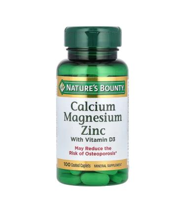 Nature's Bounty Calcium magnesium and zinc with vitamin D3