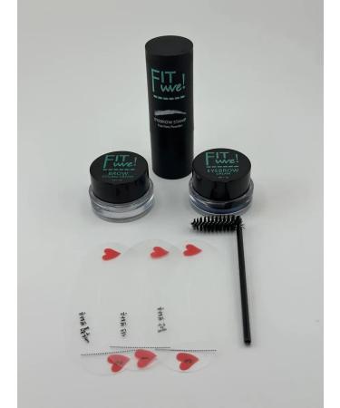 IND-IND intensive Eyebrow powder with a stencil - Buy Online on GoSupps.com