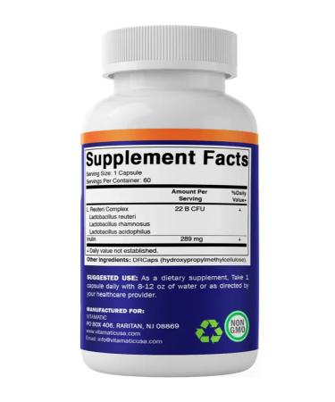 Vita Matic L.reuteri complex 60 capsules - Buy Online on GoSupps.com