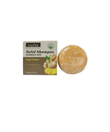 sadoer Hair shampoo is hard with ginger extract 60g 2 pcs - Buy Online on GoSupps.com